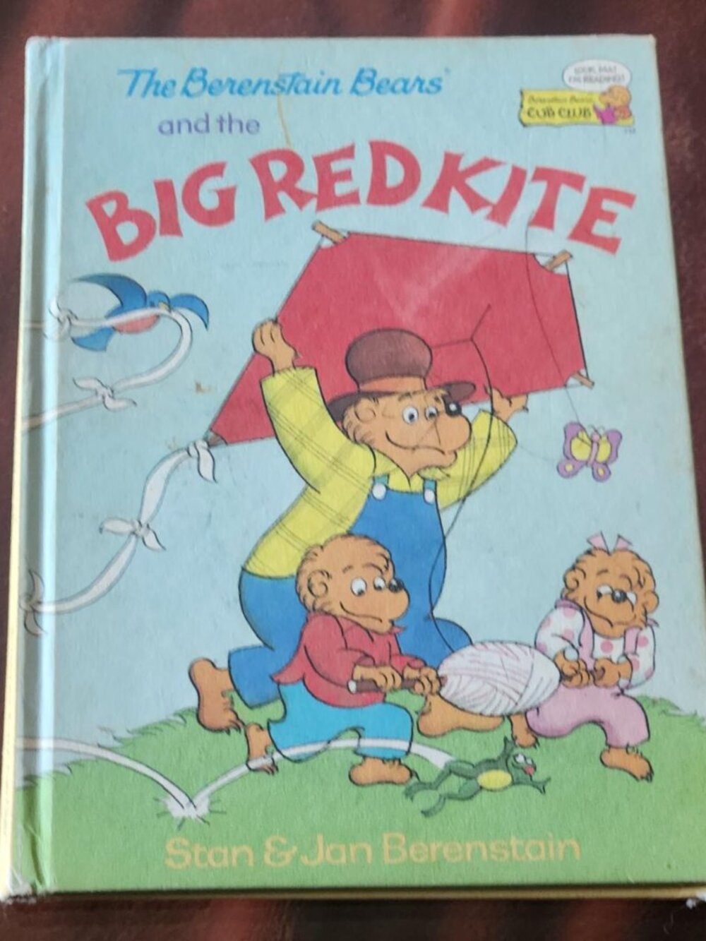The Berenstain Bears and the Big Red Kite. 1992 Children's hardcover book.